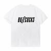 Buzzcocks Unisexs Tshirt British Punk Rock Band T Shirt Harajuku Unisex Short Sleeved Tees Loose Pure Cotton Tops For Male