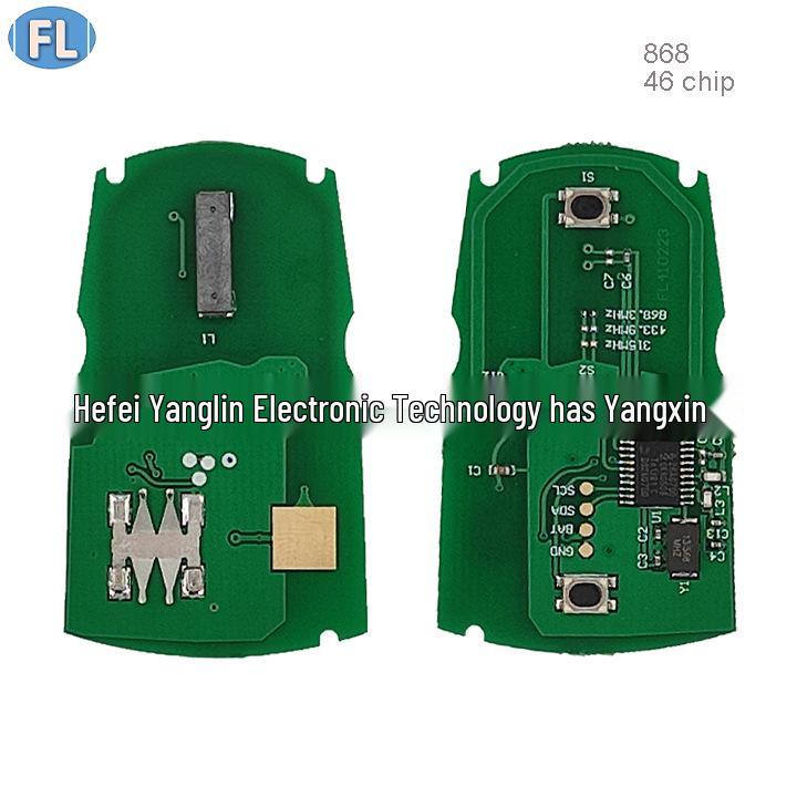 Compatible CAS3 Semi-Smart Card Motherboard with 3 Buttons for BMW 3 & 5 Series, 868MHz, 46 Chip