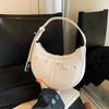 Underarm Bag Versatile Simple Casual Shoulder Crescent Bag Small Satchel