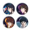 Anime "Cat's Eye" 01 [Official Illustration] Can Badge Complete Set (4 Pieces Per Box)