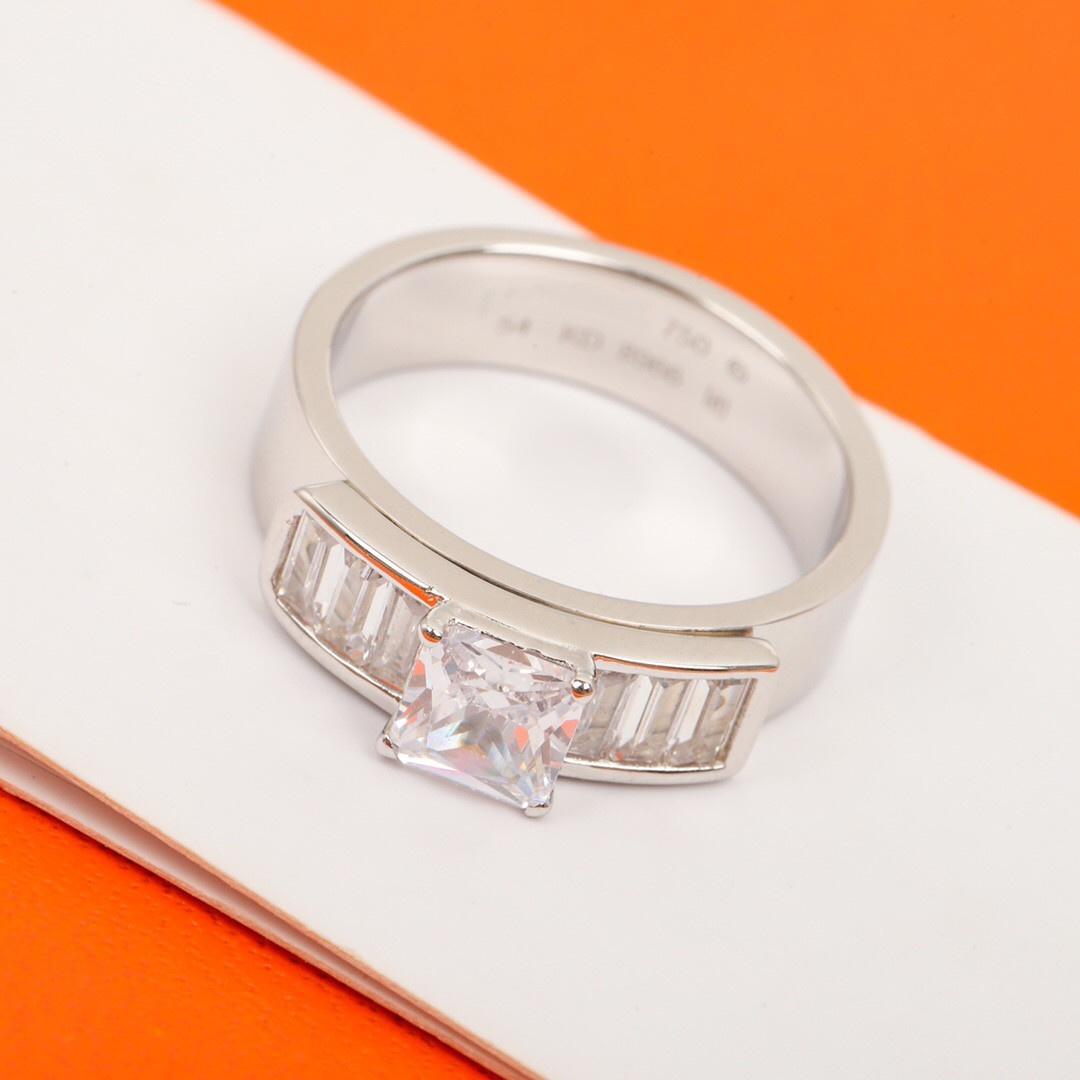 

Юбилей Новый 2024 Тренд Высокое Качество Европа Горячий Бренд Роскошные Ювелирные Кольца для Женщин Большой Циркон Кристалл Вечеринка Подарки Помолвка 8