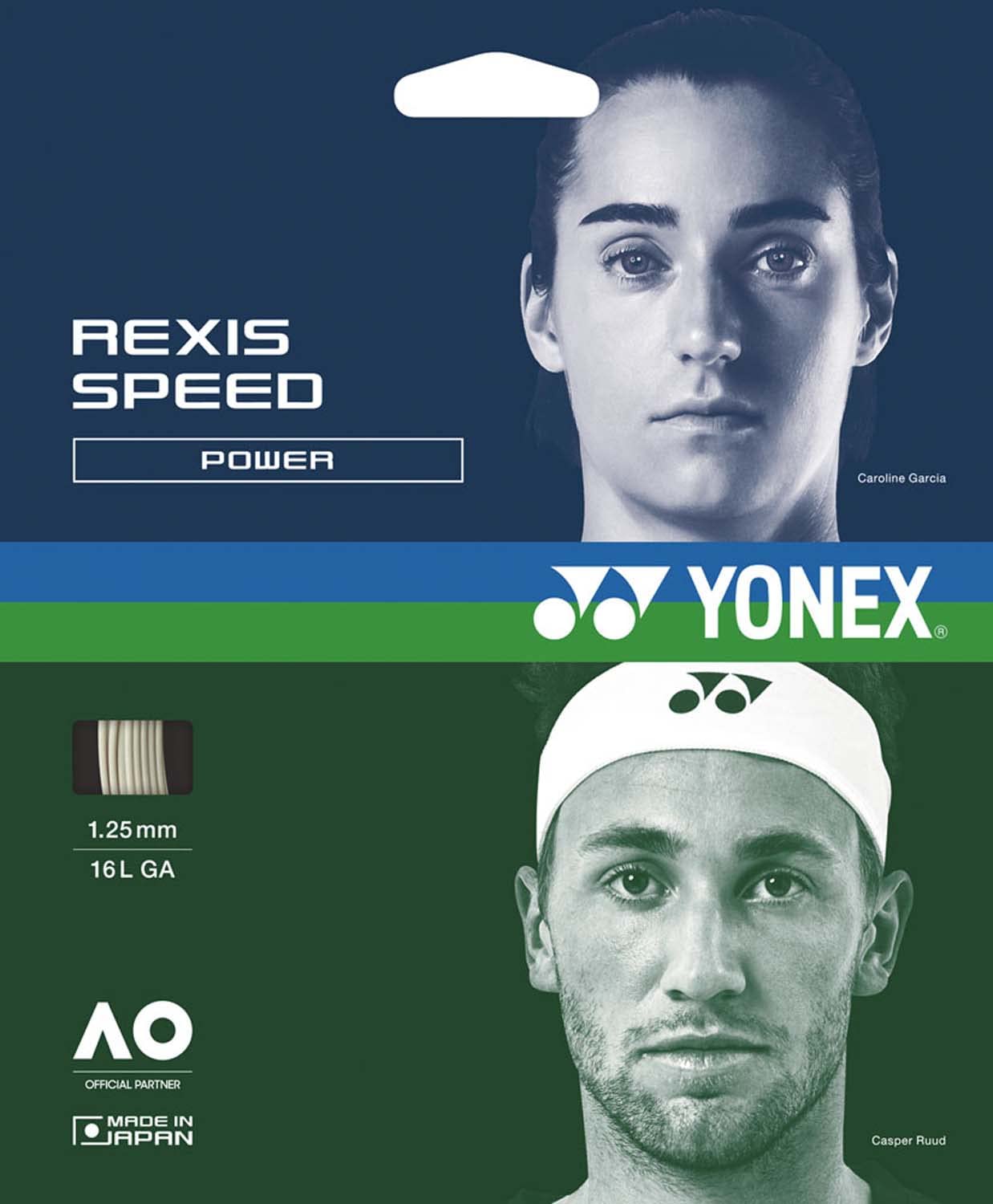 

Теннисная струна YONEX Lexis Speed 125 белая 12м TGRSP125 белый