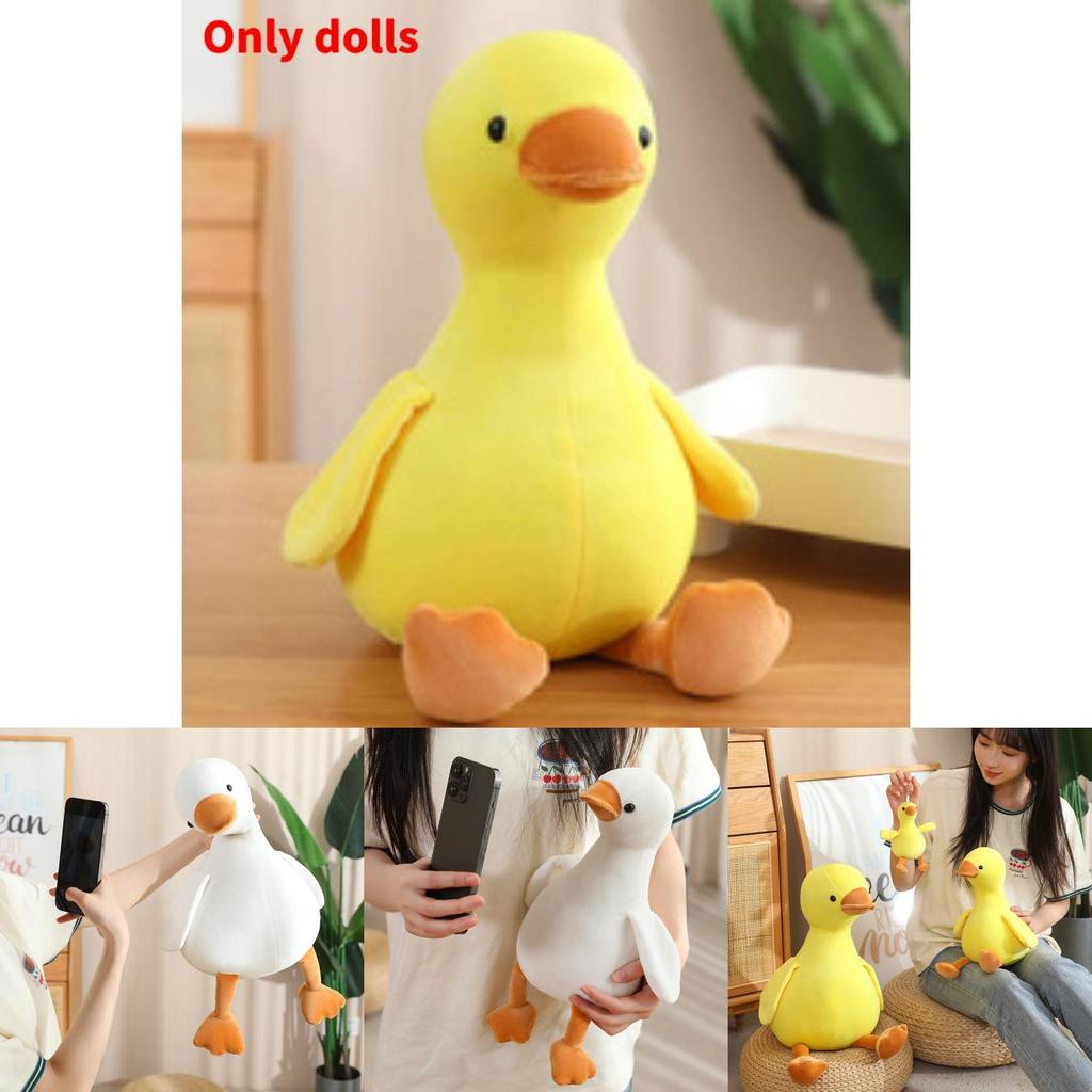 Plüschtier Weißente Weich Stofftier Kinder Kuscheltier Geschenk