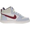 Nike Court Borough Mid 2 Scarpe da Skate Mid-Top Comode Versatili Resistenti Traspiranti per Bambini Scarpe da Skate per Bambini Bianco Rosso FV8122-161