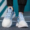 Men's Casual Sneakers Thick Platform Mesh Male Shoes Stylish Comfortable Outdoor All Brands Designer Walking Black Original Repl