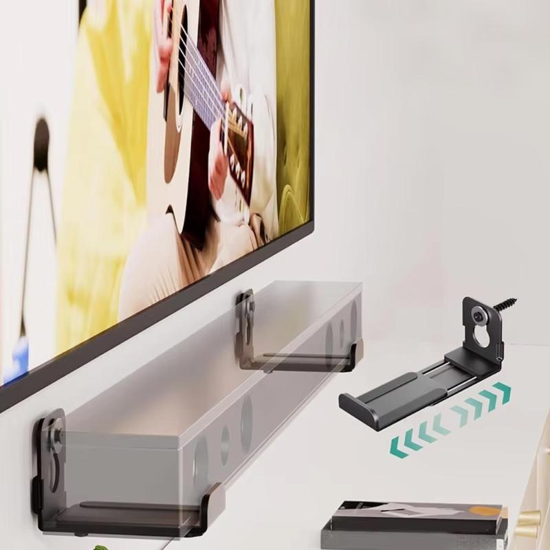 1 шт. Захист Універсальний кронштейн для саундбару Регульоване кріплення Настінний Нековзкий Глибина Рука Звукова панель Спрощує Кріплення Саундбару