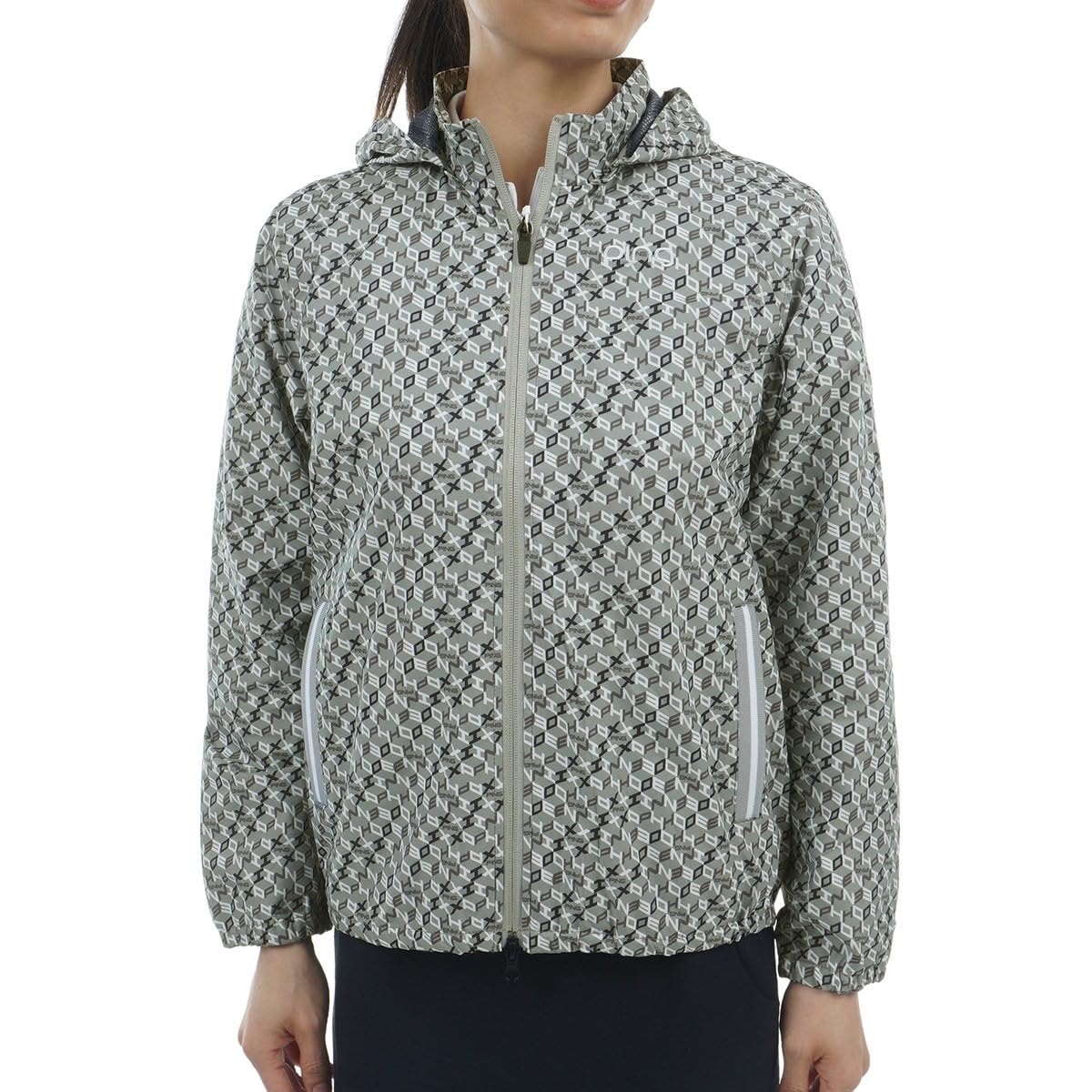 

blouson Golf M [Ping Apparel] Women s 2-way full-zip (water-repellent, all-directional stretch) / / 622-5120102 020_Gray