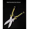 8inch Stainless Steel Sharp Blade Garden Shears PP+TPR Handle Bypass Professional Electrician's Iron Wire Cutting Tool Scissors