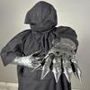 Nazgul Costume Halloween Outfit Ringwraith Robes Rider Costume Gowns Ring Wraith Cosplay Witch King of Angmar Medieval Armor Gift