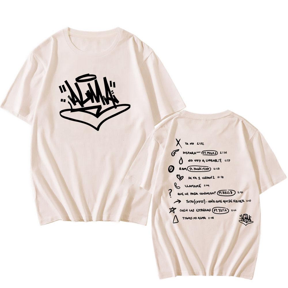 Tricou Nicki Nicole ALMA 2024 Nou Album Tricou grafic Bumbac Bărbați/Femei Tricouri de vară Mâneci scurte Tricouri casual Top cu imprimare