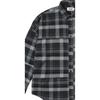 Palace Lumber Yak Patch Overshirt Black Unisex Tops P29SHT025