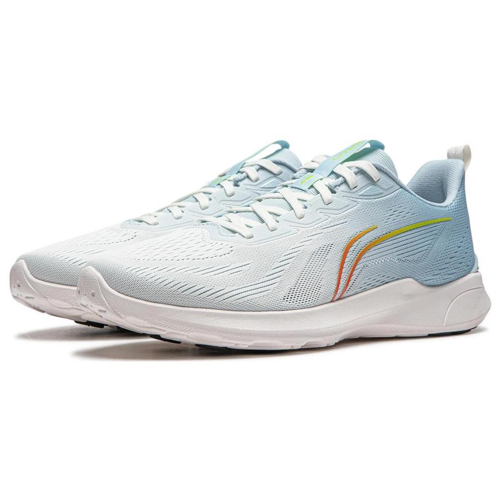 Li Ning Qingyi Dämpfung Rutschfest Abriebfest Leicht Niedrig geschnitten Laufschuhe Herren Blau ARSU015-1