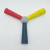 Reaction Speed Training Stick Three-pointed 3-Colors Portable Hand-eye Coordination Reaction Training Throwing Tool Gym Supplies
