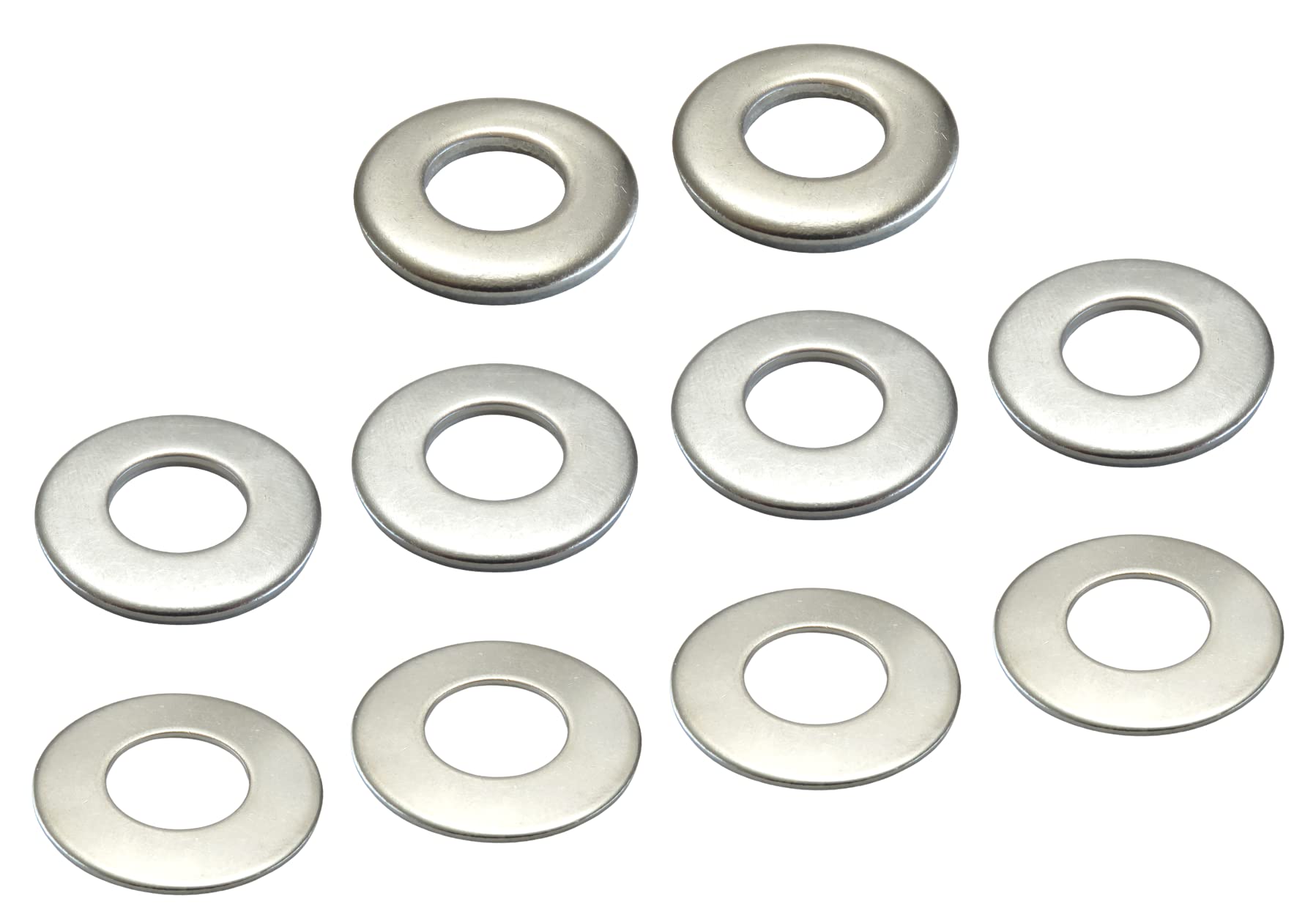 

FregocS MCP-SSC-M12 Stainless Steel Spacer Collar for General Purpose M12 with Fine Adjustment, Set For M12 x 10 sheets