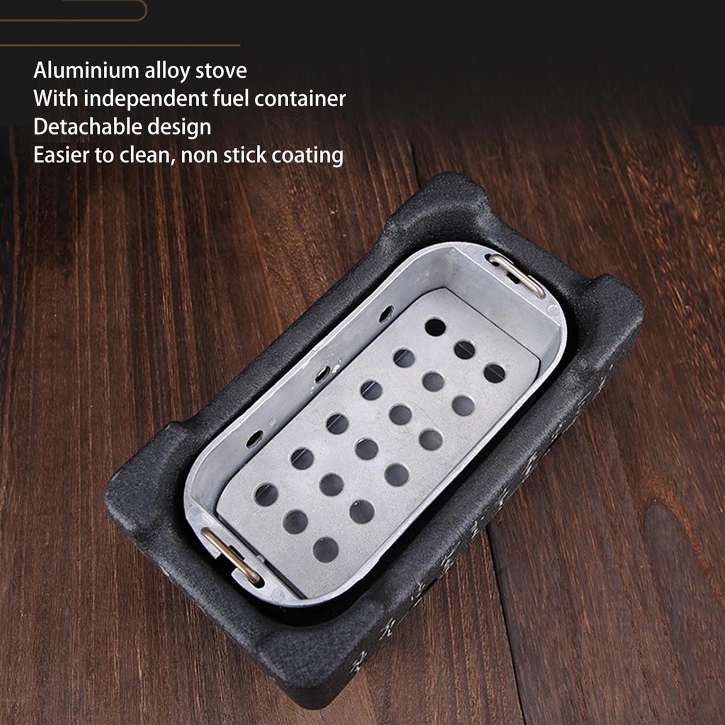 Japonský přenosný hliníkový BBQ gril Rychlé zahřívání Kaligrafie Všestranný venkovní BBQ gril na párty