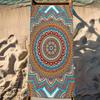 Classical Floral Pattern Bath Towel Microfiber Soft Water Absorbing Breathable For Girl Kids Decorative Cartoon Beach Towel