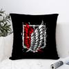 Nordic A-Attack On T-Titan Pillow Case Sofa Decorative Home Double-Sided Printing Short Plush Cushion Cover Throw Pillow Cover