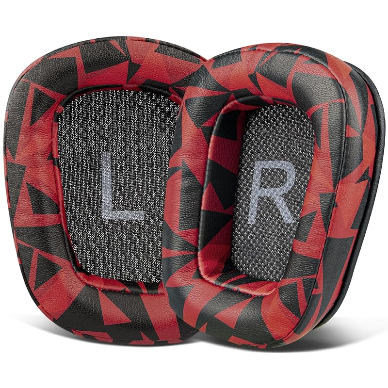 

SOULWIT ear pads ear cushion for Logicool G35 G930 G933 G933S G935 G633 G633S G635 G533 G430 G431 G432 G433 G332 G230 G231 G233 for replacement pad