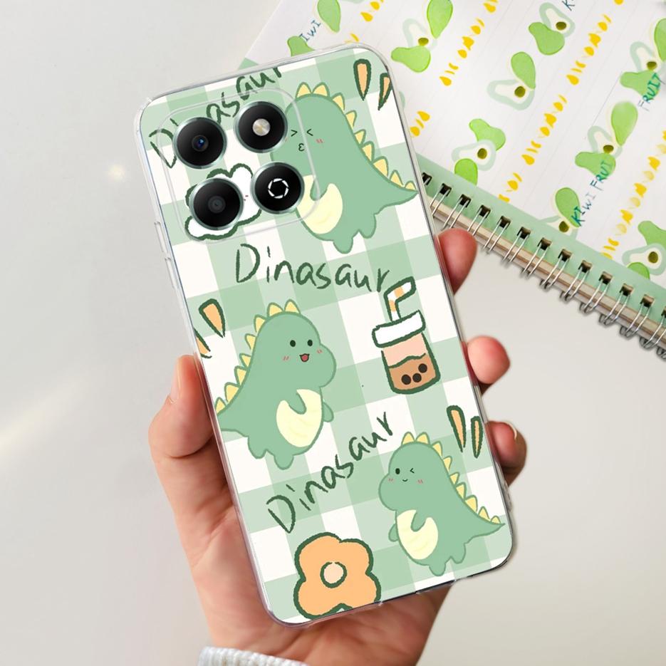 For Honor X6b Case JDY-LX1 JDY-LX2 Stylish Painted Cover Soft Silicone Shell For Honor X6b X 6b HonorX6b Phone Case 6.56'' Coque