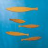 [Officially Imported] Flenstedt Mobile, Interior Ornament, Nordic Animal Floating Fish Design (FSM130078), with Presentation Box, Baby Goods, Gift