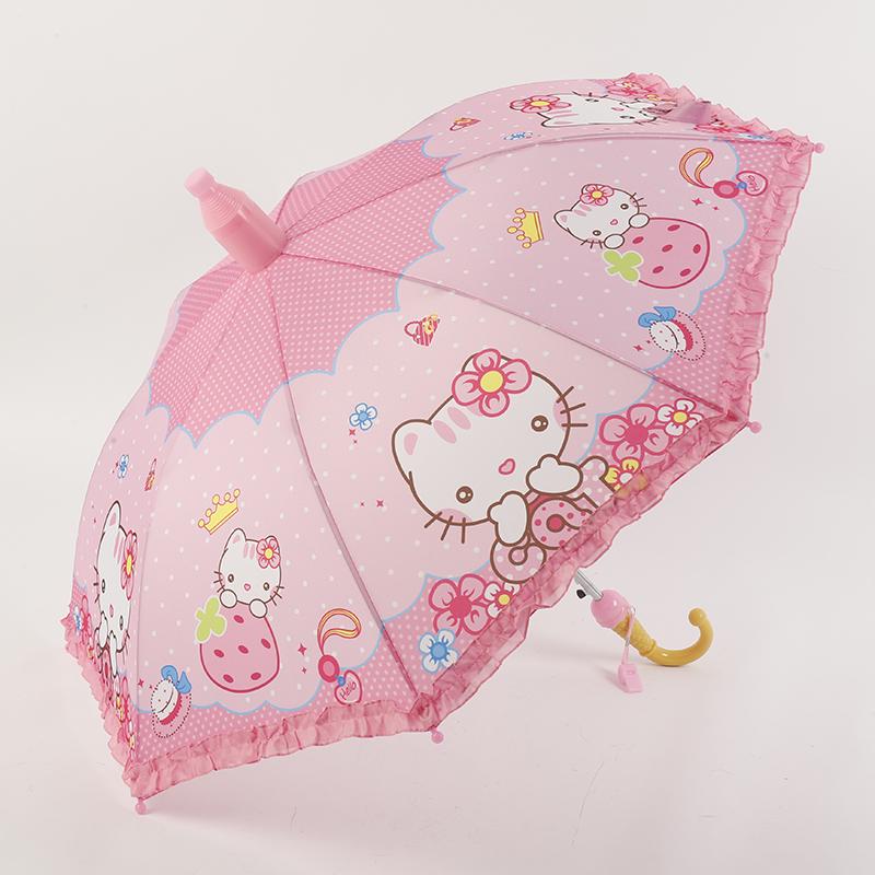 Automatic Cute Children's Umbrella for Students: Girls, Boys, and Kindergarten Kids