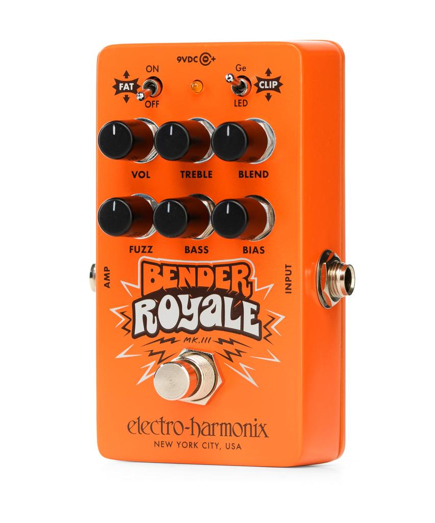 BENDER ROYAL ORANGE Limited Edition Germanium Fuzz Effects Pedal ELECTRO-HARMONIX