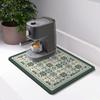 Coffee Machine Mat Waterproof Kitchen Dish Drying Mats Placemat Quick Dry Drain Pad Tableware Non-slip Draining Kitchen Rug