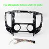9 Inch Multimedia GPS Dashboard Accessories Car Radio DVD Player Fascias Frame For For Mitsubishi Triton 2015-