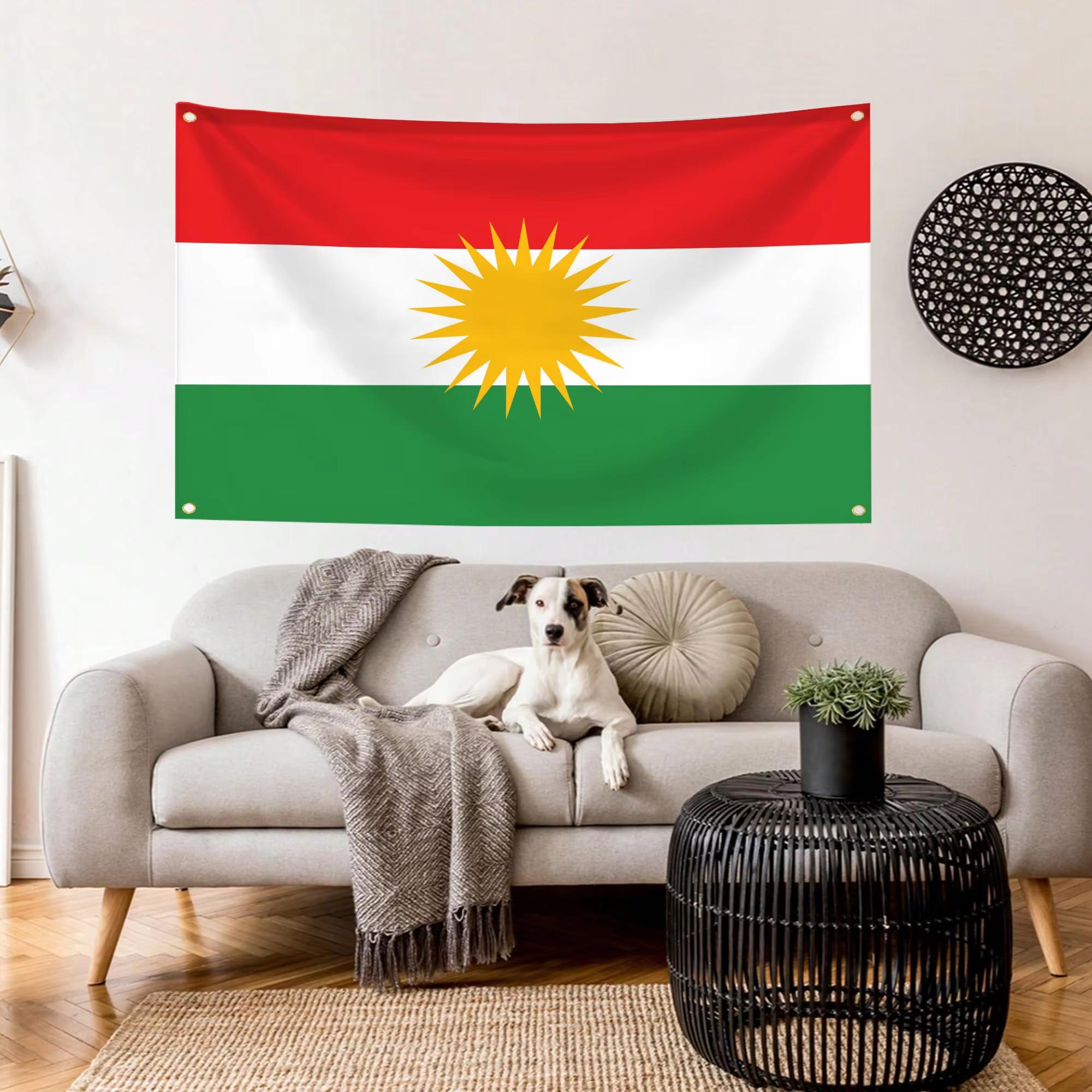 

Home Decor Items Kurdistans Flag Funny Flags Tapestry Wall Flag in Personal Design Bedrooms Room Y2k the Outdoor Decors Tapestry 29x37in