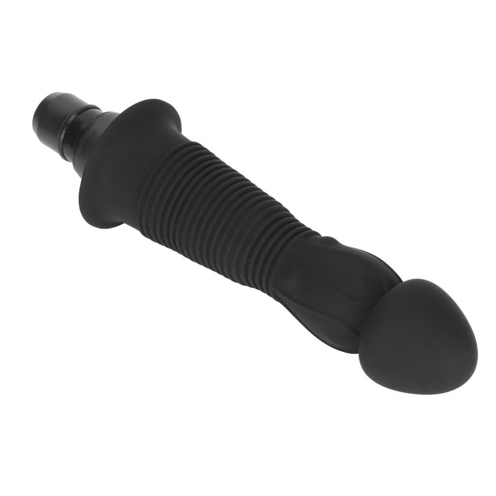 Tissue Massager Head Soft Silicone Replaceable Head Attachment for Muscle Massager Black