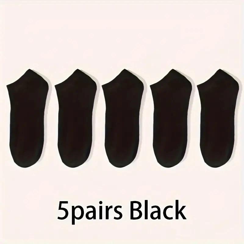 5/10-Pack Unisex Comfort Fit Ankle Socks – Breathable Lightweight Socks for Sports & Everyday Wear