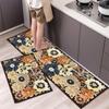 HOMZY Küchenmatte Teppich für Boden Hauseingang Fußmatte Schlafzimmer Wohnzimmer Dekor Bettvorleger Flur Balkon Badezimmer Rutschfeste Matte
