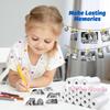 10Rolls 57x25mm White Thermal Paper For Children's Camera Instant Print Kids Camera Printing Paper Replacement Accessories