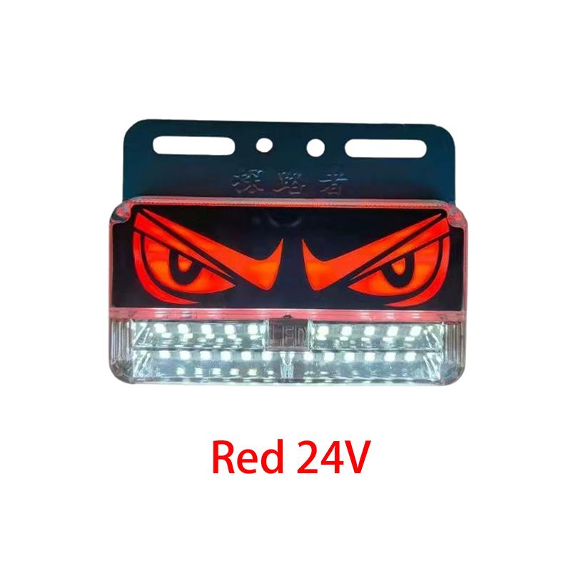 

Боковые габаритные огни Белый Красный Зеленый Синий Желтый RGB 12В-24В Светодиодные боковые габаритные огни для грузовиков Безопасность вождения Свет для грузовика красный