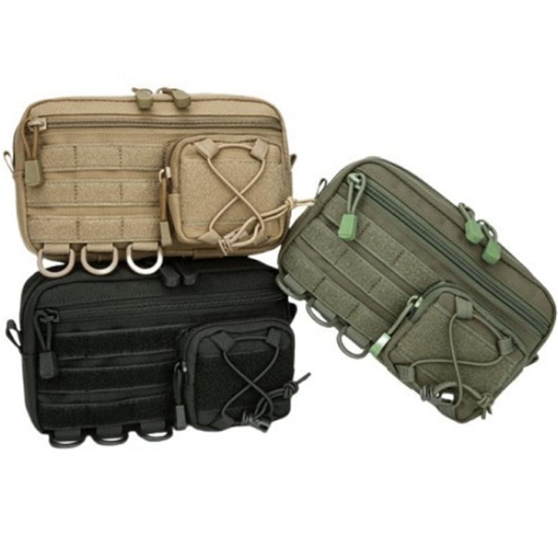 Tacticals Belt Bag Utility Bag Molles Pouch Phone Bag Travel Waist Bag Storage Bag Small Tool Bag for Outdoor Camping