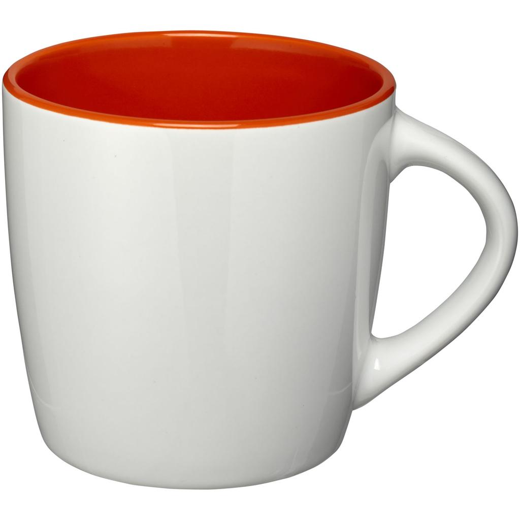 Glass "Aztec" 340 Ml Ceramic Mug White