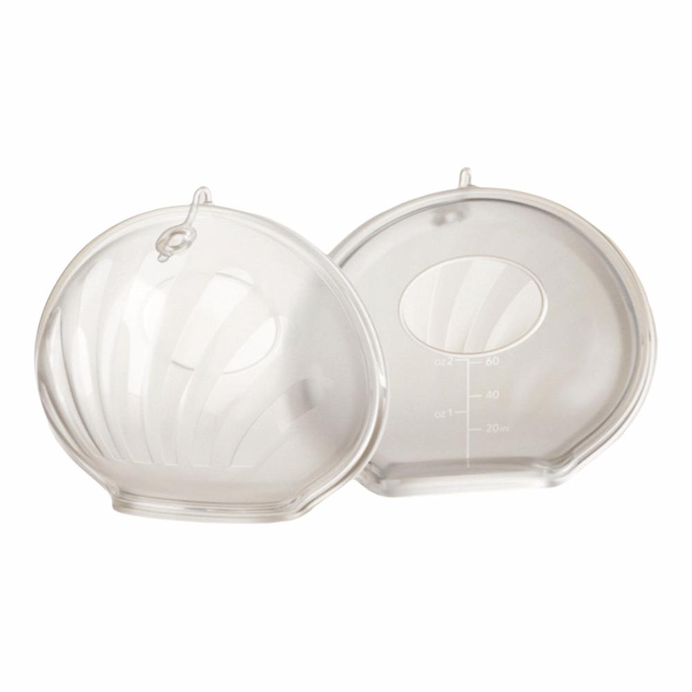 

Soft Silicone Breast Milk Collector Portable Leakproof Wearable Milking Device Reusable HandsFree Reusable Breast Protectors прозорий