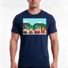 The Bus Stop TShirt Summer Casual Cotton Tee Oversized Streetwear Tops Vintage Graphic Print Loose Fit Short Sleeve