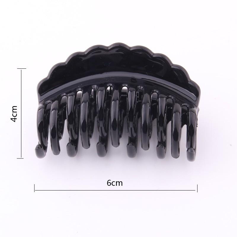 Newest  Classical Hair Claws for Women Large Size Solid Plastic Crab for Hair Lobster Claw Design Hairpin Accessories