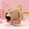 Simpatico Cappello da Bambino Autunno Inverno Orecchie da Coniglio Morbido Peluche Caldo Cappello Berretti per Bambini Tinta Unita Cappello con Paraorecchie Cuffia
