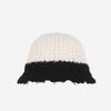 Poodle Bucket Hat   Ivory   Black
