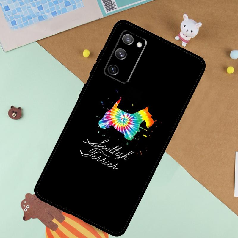 

Westie Scottie Scottish Terrier Soft Case For Samsung Galaxy S25 Ultra S9 S10 S20 FE S21 S22 S23 Plus S24 Ultra Funda Cover Galaxy S23Ultra