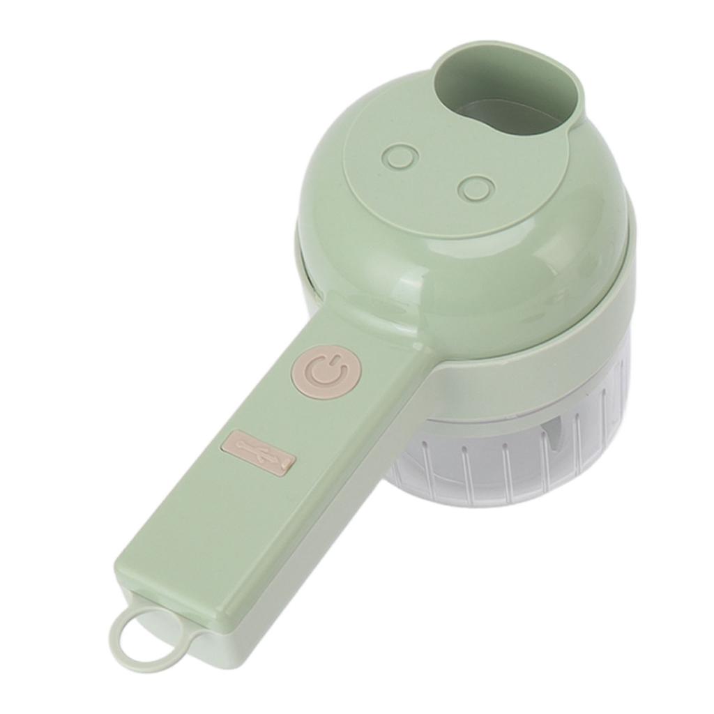 Knoblauchhacker Handheld USB-Aufladung Offene Einfüllöffnung Wasserdichtes Gehäuse Klinge aus Edelstahl Lebensmittel