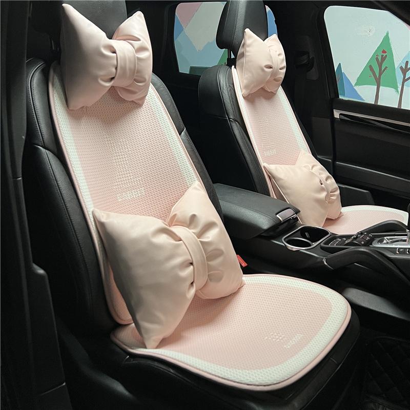 Summer Cartoon Car Seat Cushion Cute Honeycomb Summer Cool Breathable Anti-slip Car Seat Cushion