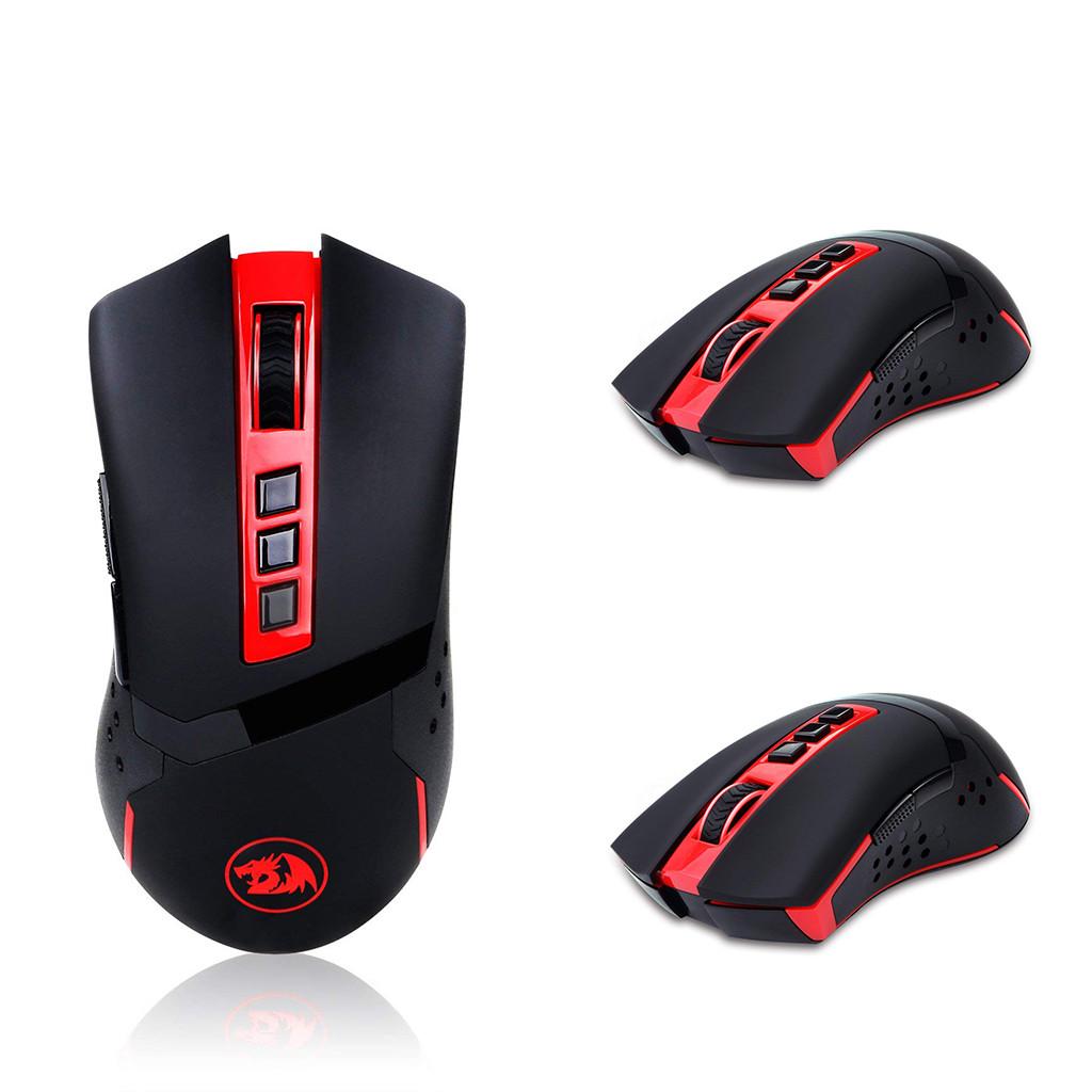 Buy 9 Button Wireless Mouse 4800 DPI Ergonomic Laptop Gaming Mice ...