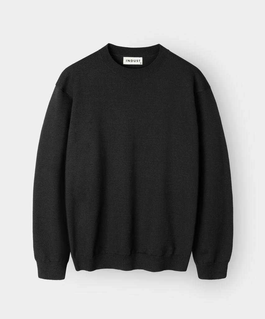 INDUST Signature Round Semi-Crop Knit_6 Color