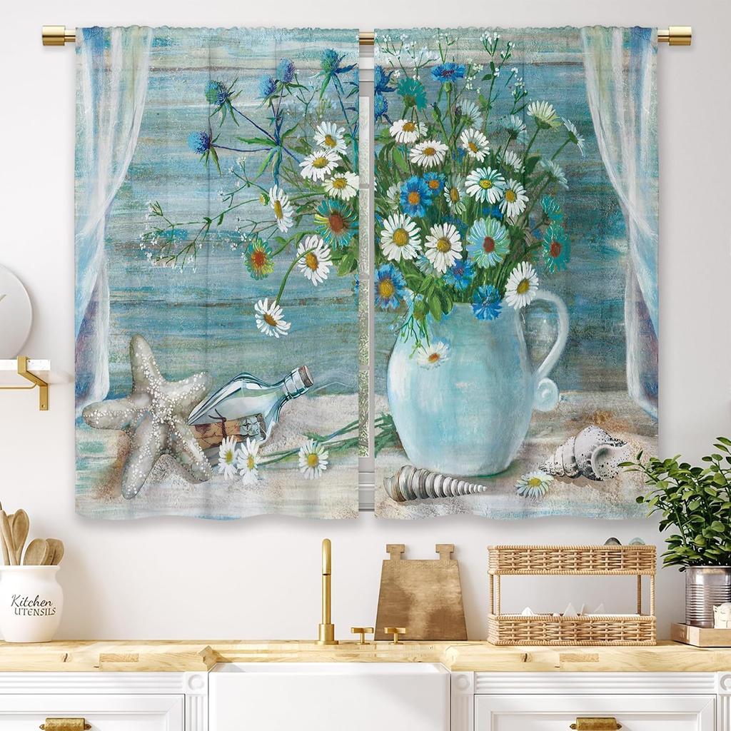 Galaxy Outer Space Curtains Colorful Nebula Window Bedroom Living Room Universe Planets Fantasy Starry Boys Teen Made Of Polyester Area Treatment