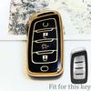 Key Cover Case Auto Shell For Changan Cs35 Cs85 Coupe Cs95 Cs75 Plus   4 Buttons Remote Accessories Protective New Tpu
