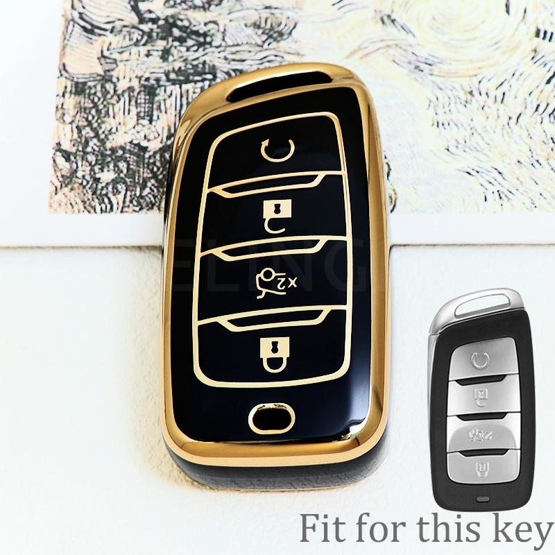 Key Cover Case Auto Shell For Changan Cs35 Cs85 Coupe Cs95 Cs75 Plus 4 Buttons Remote Accessories Protective New Tpu