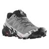 Salomon Speedcross 6 Nylon Trail Running Shoes Men Shoes Gray Black 417380